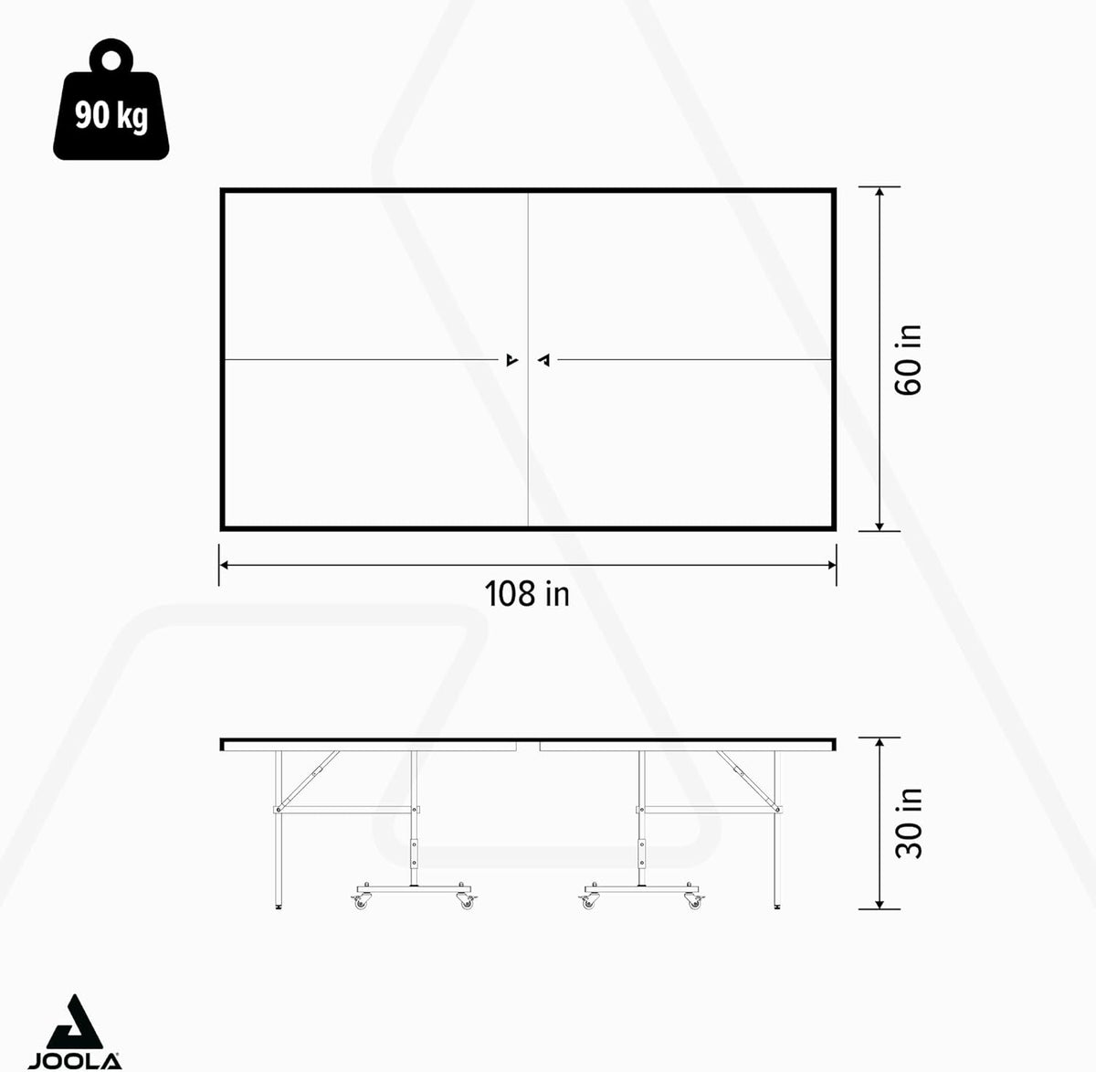 JOOLA NOVA Outdoor Ping Pong Table with Waterproof Table Tennis Net Set - Quick Assembly - All Weather Aluminum Composite Surface - Tournament Quality - Indoor & Outdoor Compatible