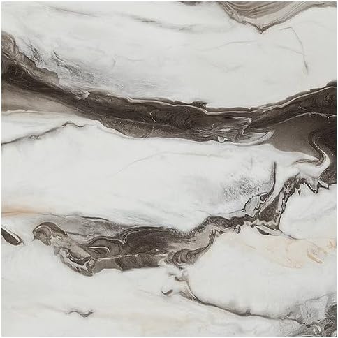 Signature Design by Ashley Jazmore Contemporary Counter Height Dining Table with Faux Marble Pattern, Dark Brown & Beige