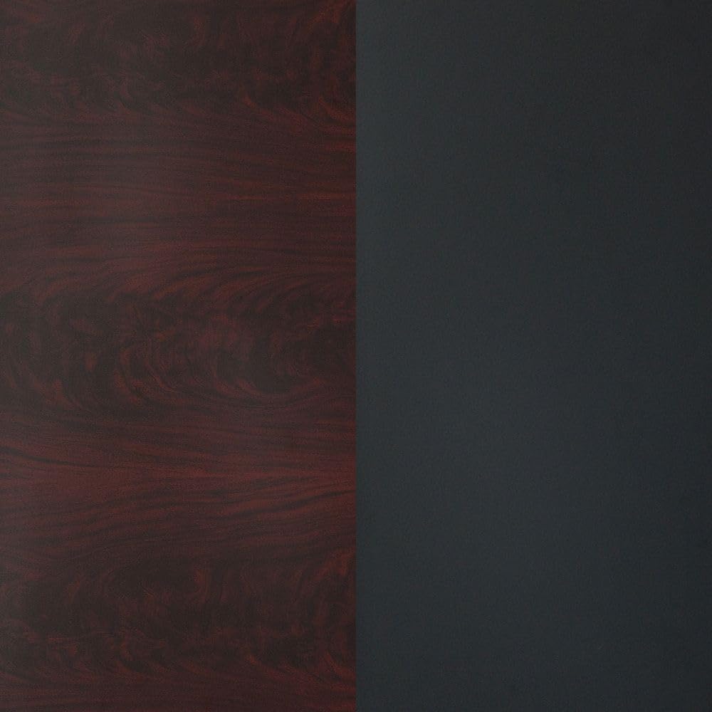 Flash Furniture Glenbrook 24'' x 30'' Rectangular Table Top with Black or Mahogany Reversible Laminate Top