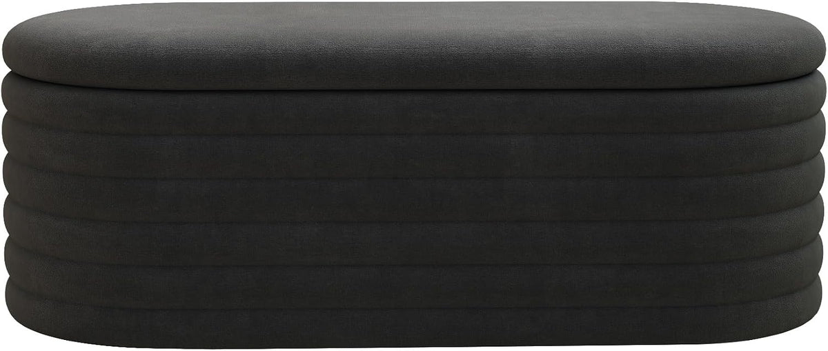 Modern Storage Bench, End of Bed Stool for Bedroom Living Room Entryway Closet