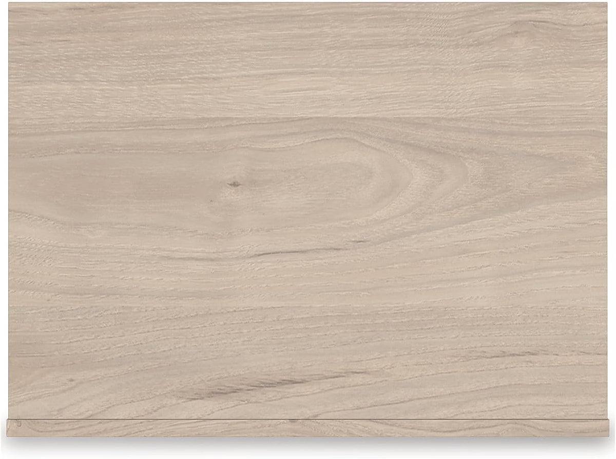 Signature Design by Ashley Birkmore Nightstand Bedside Charging Station with USB Port, Engineered Wood and Decorative Laminate, Youth Bedroom Bedside Table, Tan