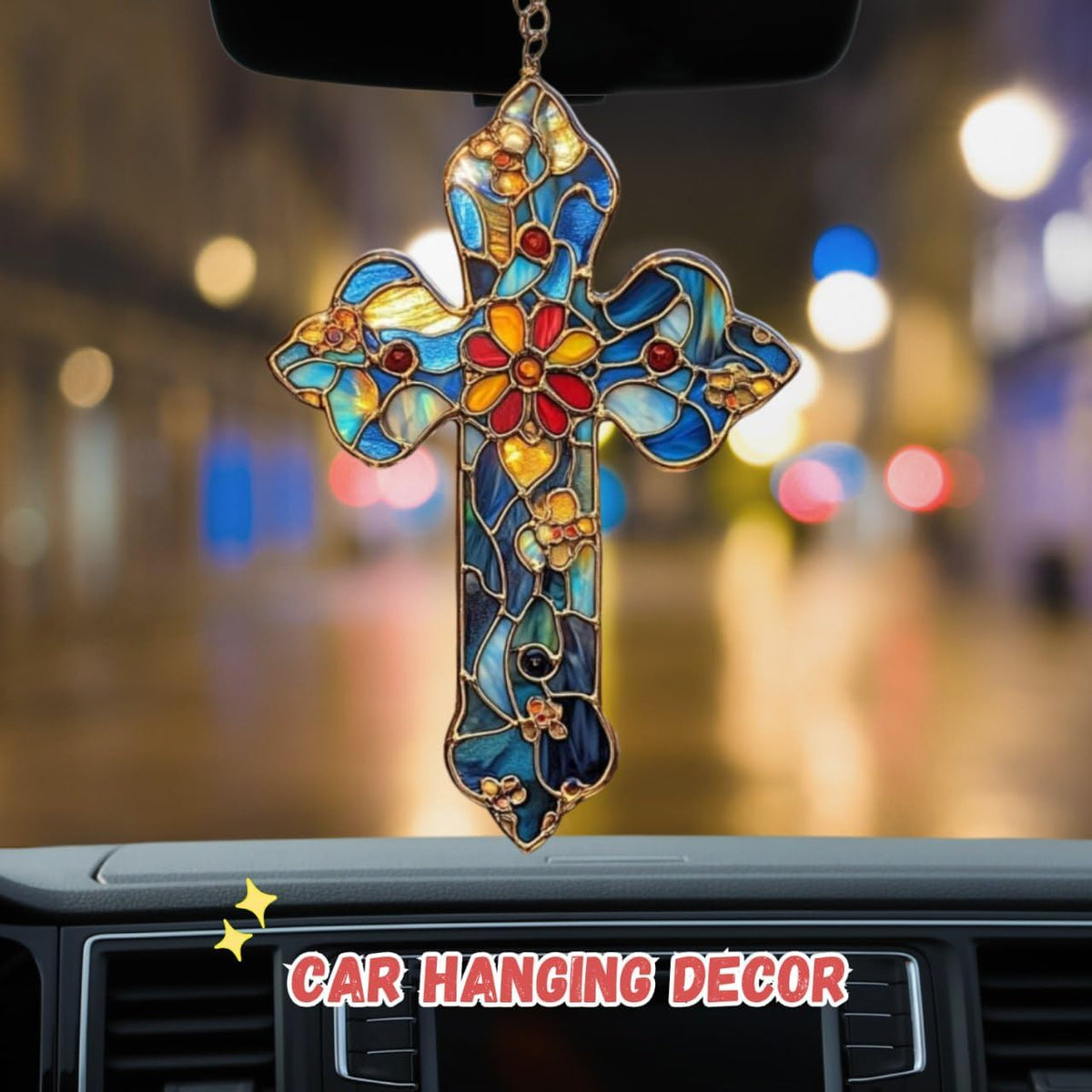 Gothic Suncatcher Black Cat Stained Window Hanging Decoration Mom Gift Fall Witchy Spooky Decor Suncatchers for Windows Indoor Decorations Outdoor