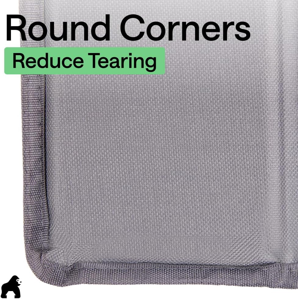 GORILLA GRIP Couch Cushion Support Board for Sagging Sofas, 24x70 Gray | Heavy Duty Slip Resistant Thick Boards Add Strong Seat Supports for Couch, Replacement Stuffing Firmer Couches Accessories
