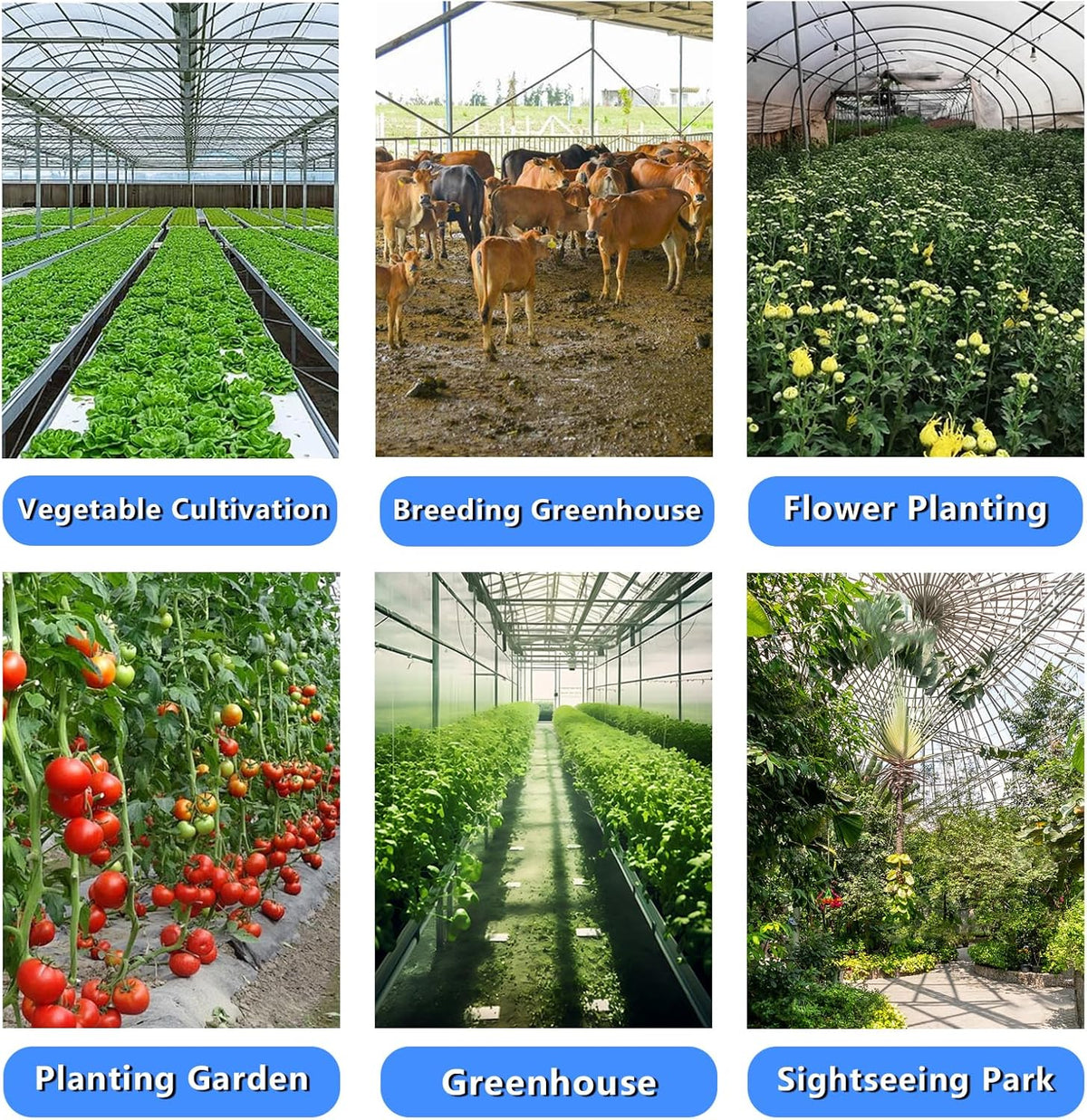 Vertical Ventilation Fan -Vertical Airflow Fan Greenhouse Vertical Axial Circulation Fan VF500-FloFan 120 Volt