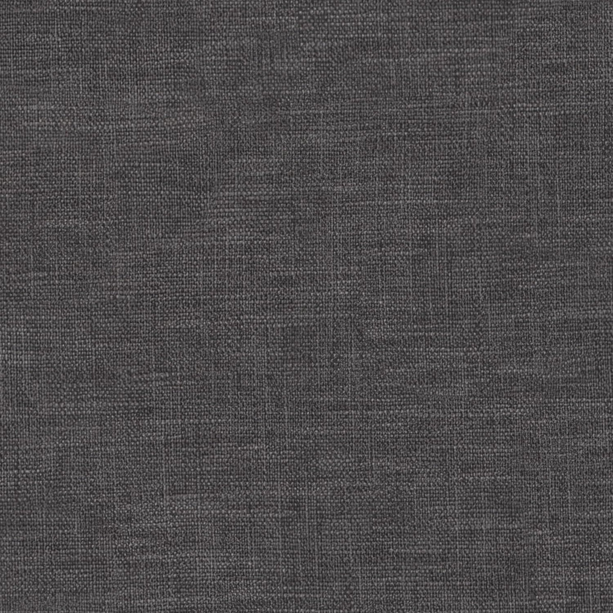 SIMPLIHOME Avalon 42" Wide Linen Look Fabric Storage Ottoman in Slate Grey