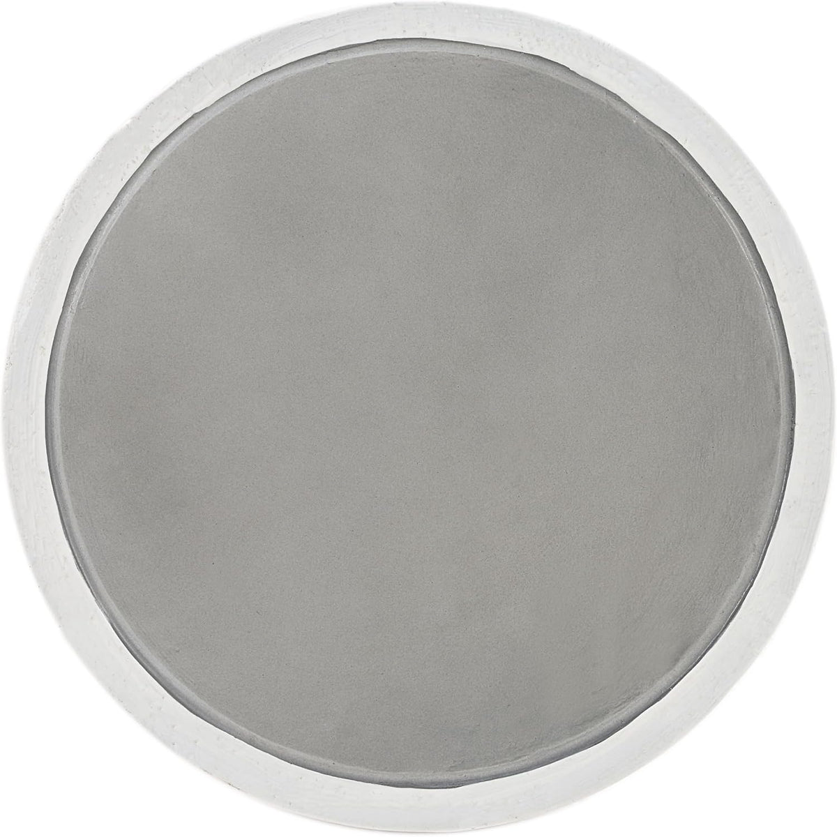 Acme Dylana Environmental Friendly Cement Concrete Accent Table in Natural Gray