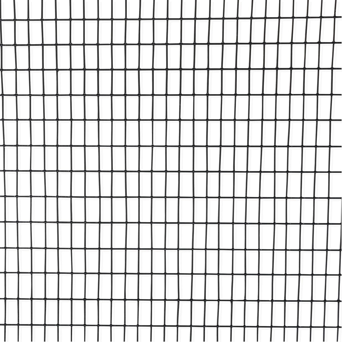 Fencer Wire 16 Gauge Black Vinyl Coated Welded Wire Mesh Size 0.5 inch by 1 inch (3 ft. x 50 ft.)