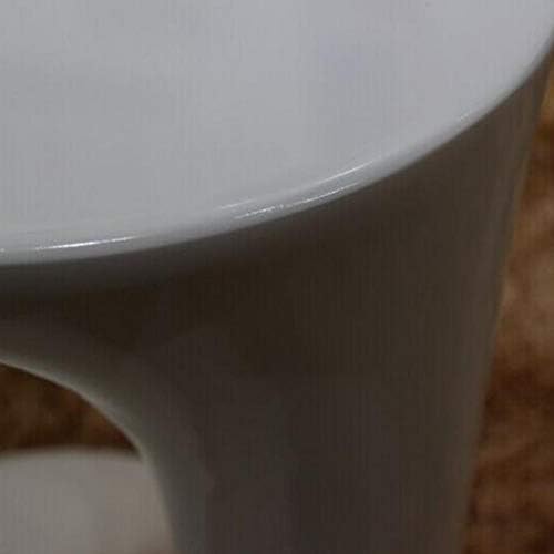 Telephone Table, C-Shaped Round Side Table,Sofa Side Table,Telephone Table/Bedside Table,Fiberglass Coffee Table(Color:White,Size:17.7114.9617.71in)