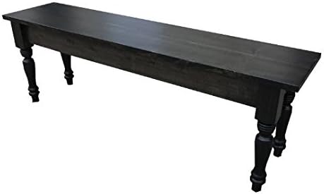 Franklin Farm Bench- Black (66)
