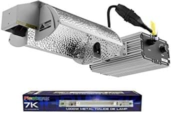 Plantmax UltraGrow – 1000W eFlex HID DE Grow System, Dimmable Ballast, Controller Port with MH 1000W Bulb for Indoor Growing