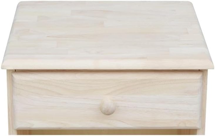 IC INTERNATIONAL CONCEPTS Nightstand Unfinished