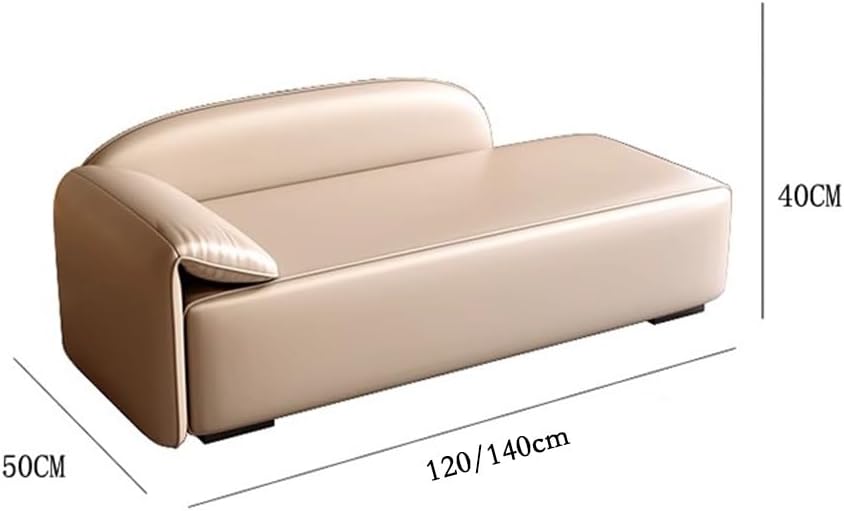 Modern Bedroom Bed End Stool Sofa Nordic Simple Shoe Bench Clothing Store Chaise Longue Entryway(Beige,Small)
