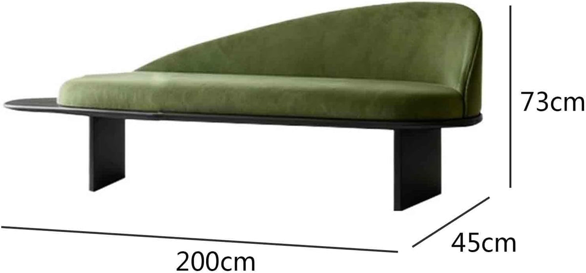 Modern Wooden Bed-end Bench in Hotel Bedroom Showroom Dressing Room Shoe-Changing with Backrest Entryway(XL)