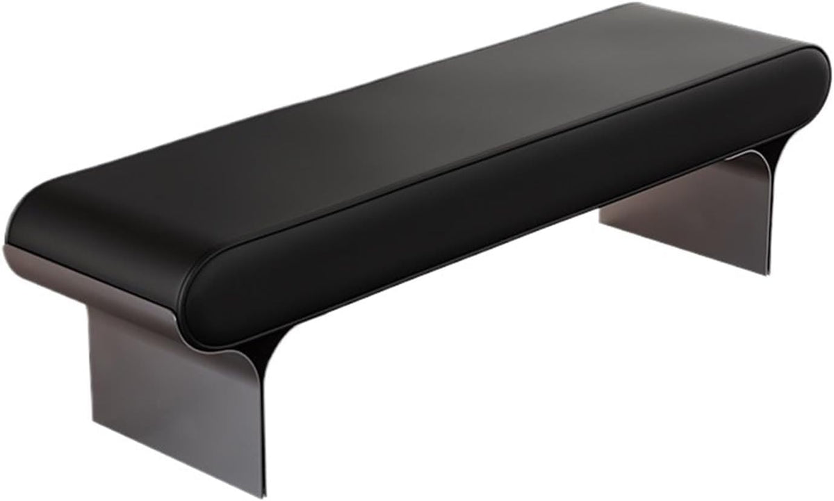 Modern Upholstered Bed end Stool Bedroom Home Use Bedside Dressing Room Wooden Shoe Changing Entryway(XL)