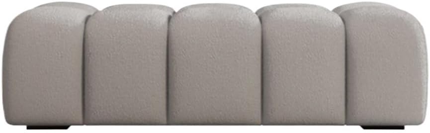 Modern Fabric Bed end Bench Long Bedroom Dressing Room Sofa Entryway(XL)