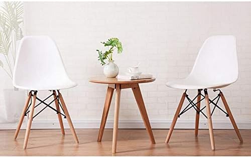 Telephone Table, Side Table,Small Round Table,Living Room Sofa Side Table,Snack Table,Terrace Coffee Table,Telephone Table,2 Sizes,2 Colors(Wood Color-25.59 * 23.62in