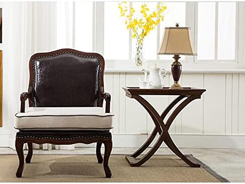 Telephone Table, Side Telephone End Table,Square Side Table Night Stand Coffee Table，Wood Look Accent Furniture(Size:23.6217.7124.01in,Color:Walnut)