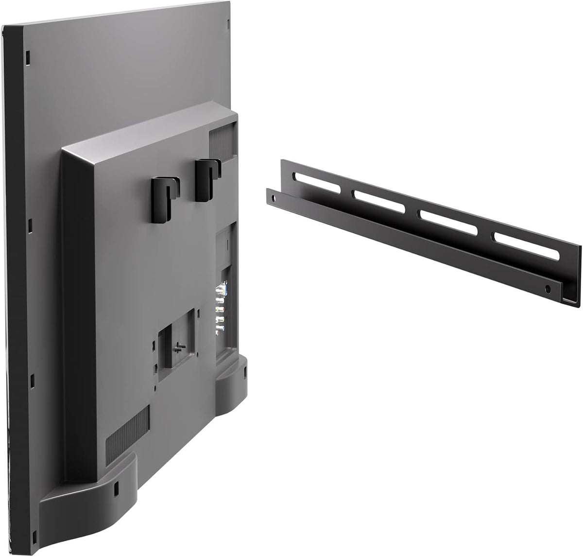 KAMIWI 1.2" Ultra Slim Fixed TV Wall Mount for 12-55 Inch TVs up to 100lbs | Low-Profile Flush TV Mount, Universal TV Wall Bracket, Fits 16"/24" Wood Stud, Max VESA 400 x 400 mm, Easy Installation
