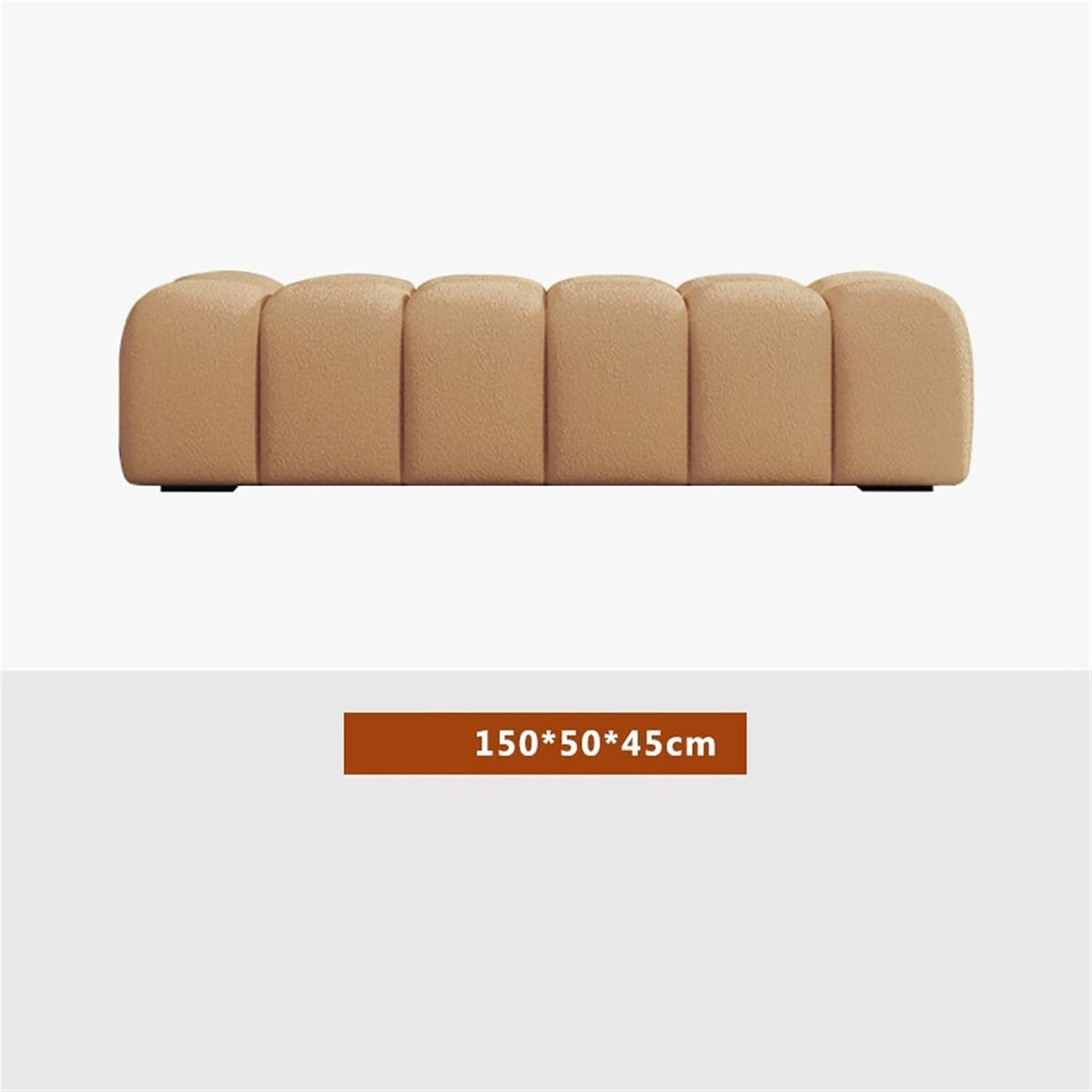 Modern Fabric Bed end Bench Long Bedroom Tatami Mat Dressing Room Sofa Wooden Shoe Changing Stool Entryway(XL)