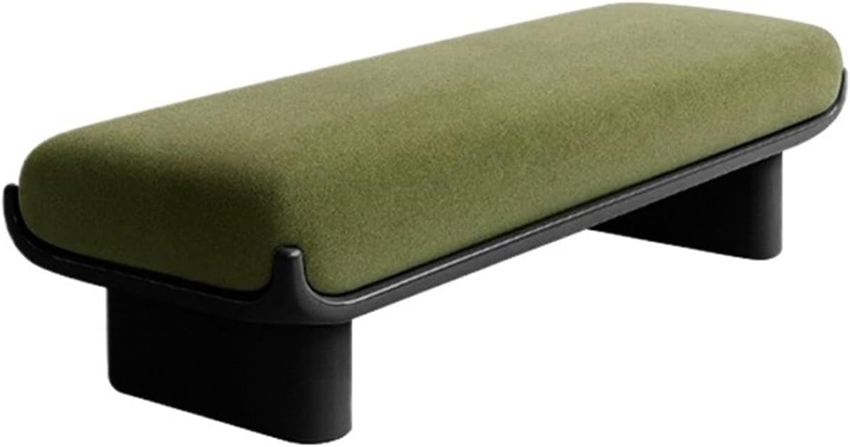 Modern Fabric Long Shoe Changing Bench for Walk-in Closet Living Room Home Use Bed end Entryway(XL)