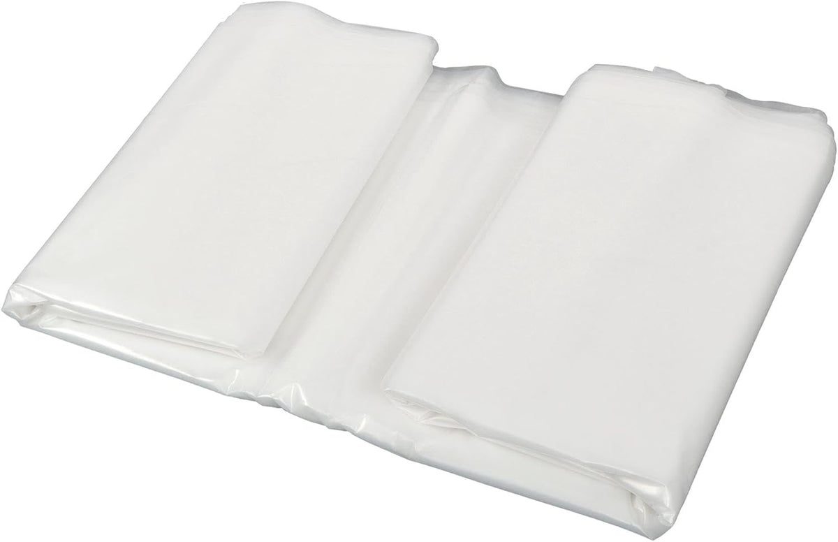 12 x 100FT Greenhouse Plastic Sheeting, 6 Mil Heavy Duty Clear Polyethylene Film, Covering for Gardening, Farming