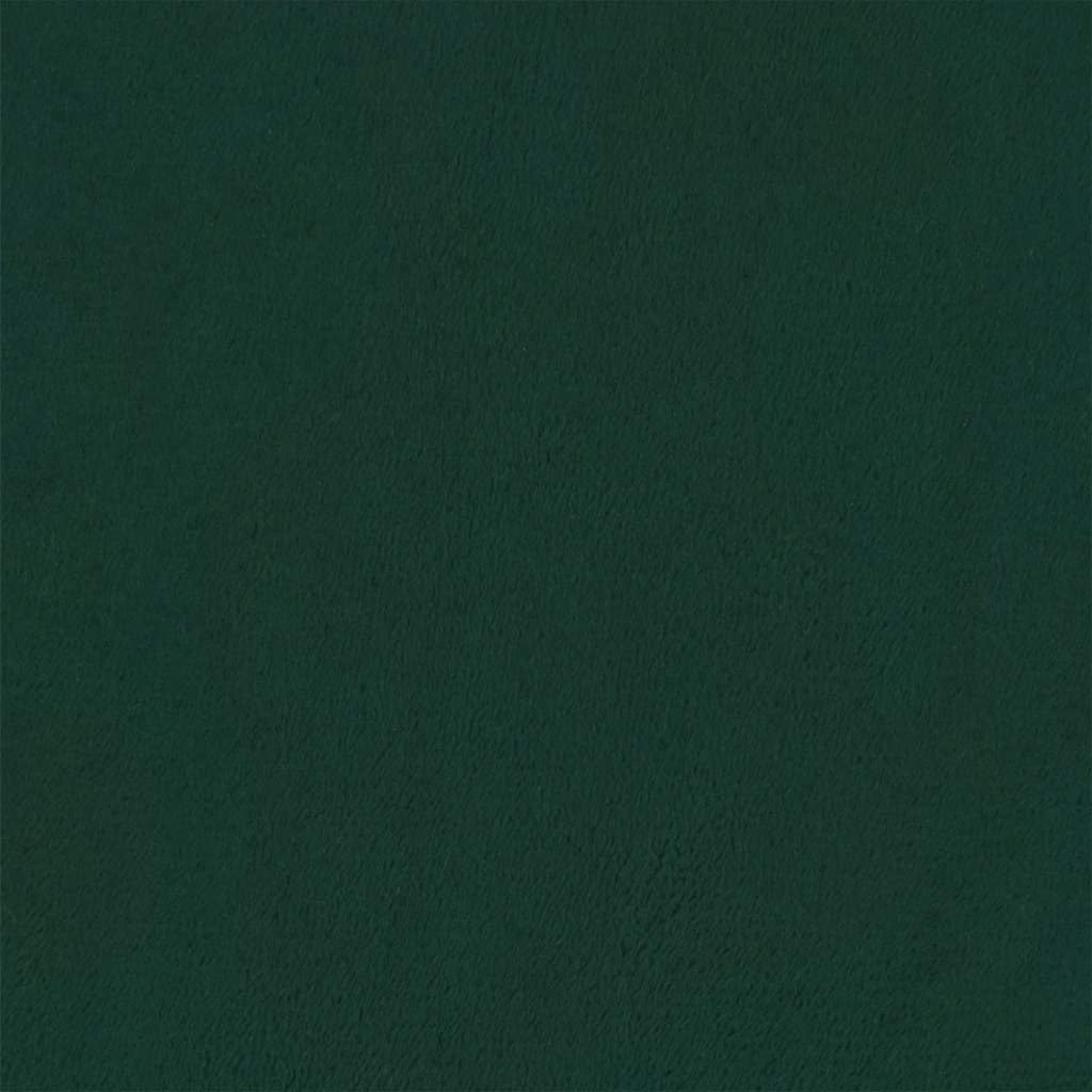Velvet Footstool Dark Green 30.3x21.7x12.2 Inches, Stable Plywood Frame Footrest for Sofa or Recliner, Cozy and Compact Stool for Living Room