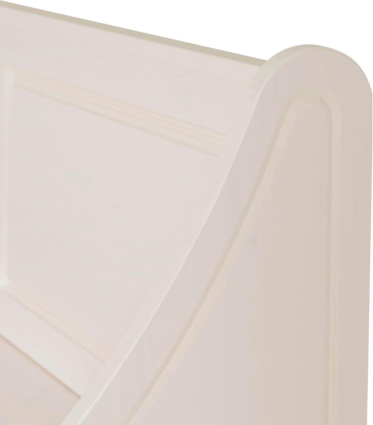 Linon Harris White Corner Breakfast Nook - Nook Only, Table is NOT included! 20.88D x 61.88W x 36.63H in