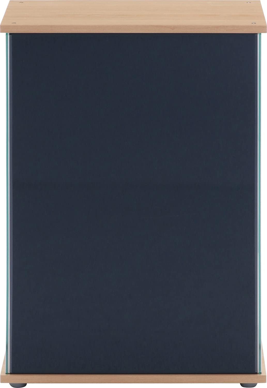 不二貿易(Fujiboeki) Fuji Boeki 72801 Collection Case, Figure Case, 3 Tiers, Width 23.8 x Depth 14.4 x Height 33.5 inches (60.5 x 36.5 x 85 cm), Natural, Wide, Rear Mirror, Assembly Required
