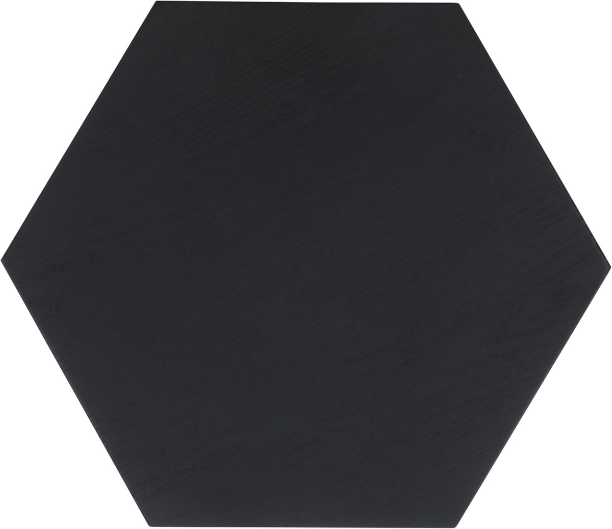 SAFAVIEH Home Collection - Barahan Hexagon End Table, Black Accent Side Table, Fully Assembled (ACC2309A)