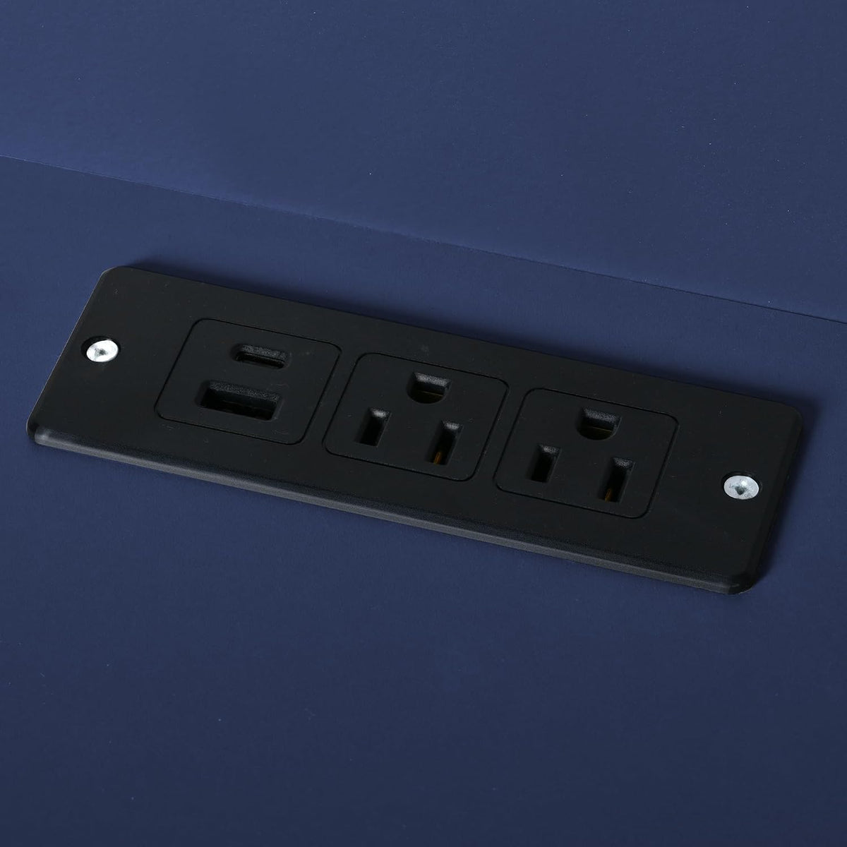 JIJIWANG 70.9" H Farmhouse Freestanding Kitchen Pantry Storage Cabinet with Drawers and Shelves, Buffet with 8 Pull-Out Trays and 4 Doors Blue