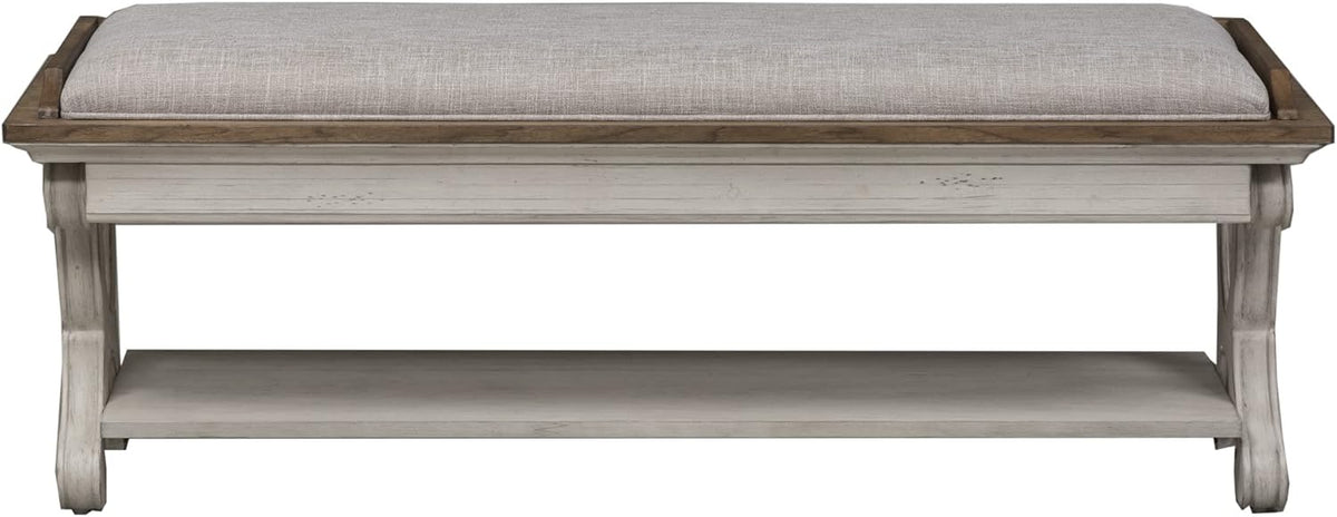 LIBERTY FURNITURE INDUSTRIES, INC. Farmhouse Reimagined Bed Bench