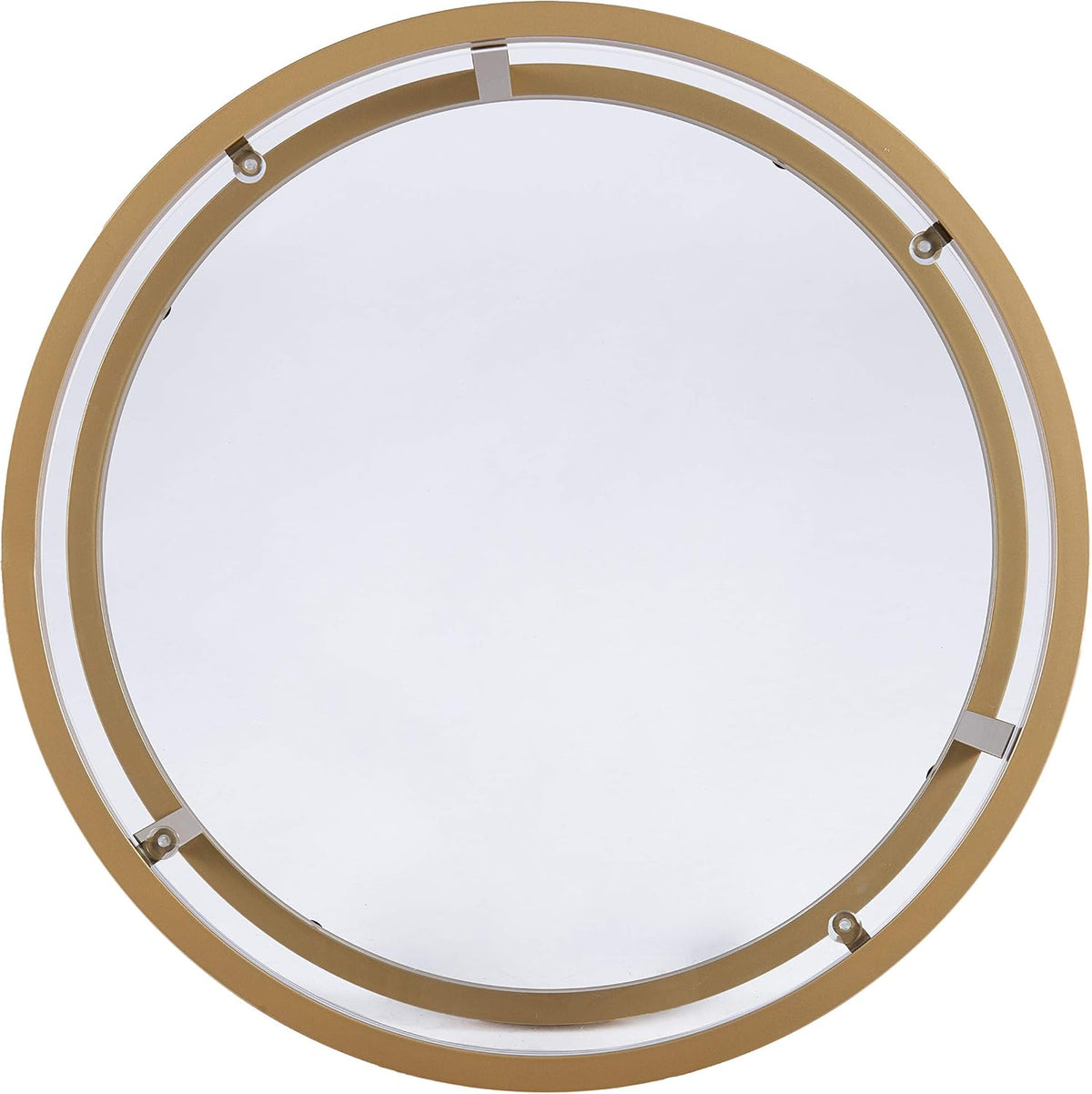 SEI Furniture Evelyn Glam Nesting Coffee Table 2-pc Set, Gold