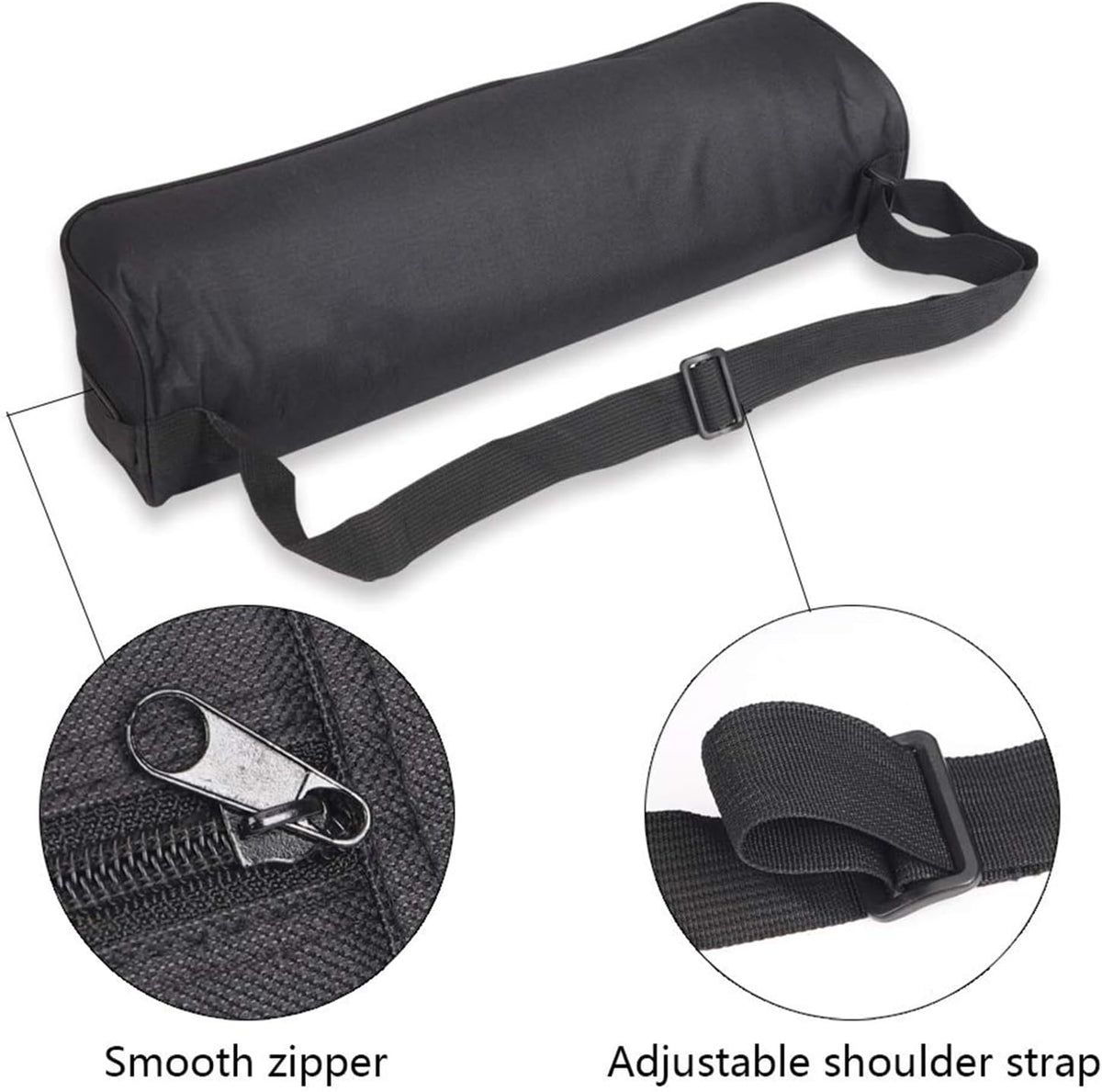 Camp Chair Bag, Camp Chair Replacement Bags Camping Chairs Accessories (Black Bag-28inch)