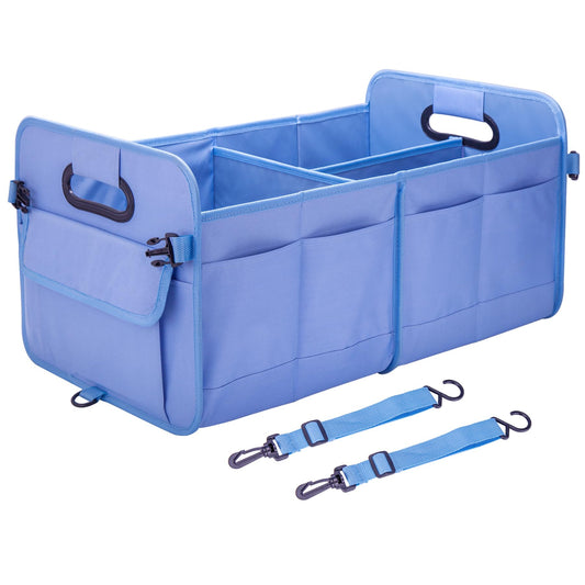 titiyiof Trunk Organizer For Suv & Sedan,Car Organizers and Storage, Waterproof Collapsible & Adjustable Straps,70L Sturdy Car O