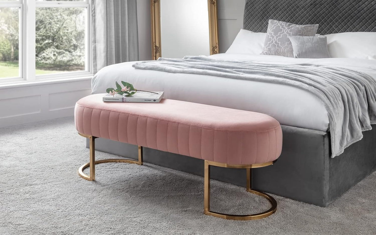 Julian Bowen Harrogate Bench, Pink