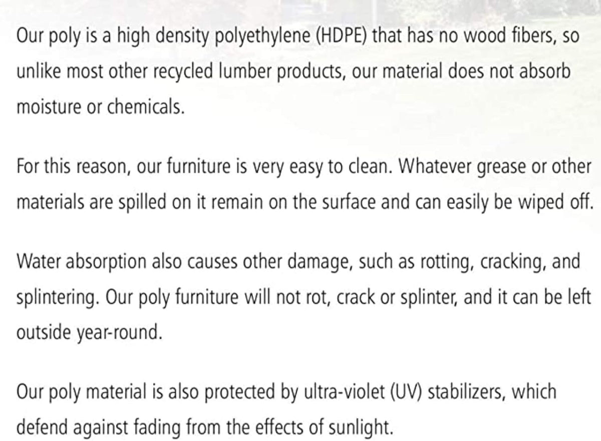 Amish Craftsmanship Made in USA 2FT Heavy Duty Poly Lumber Wood Porch Glider Premium Colors HDPE with No wood fibers Lancaster Series Rollback design 500 lbs Limit With Cupholders Solid-Cedar