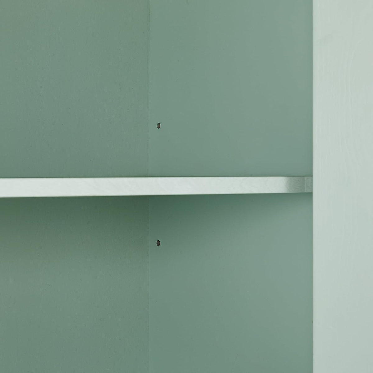 Crosley Furniture Holbrook Traditional Stackable Kitchen Storage Pantry, Accent Cabinet, Bathroom Storage, Distressed Seafoam Blue