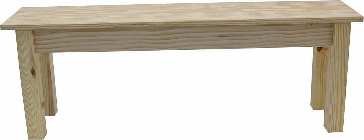 Unfinished Canvas Bench (72 inches)