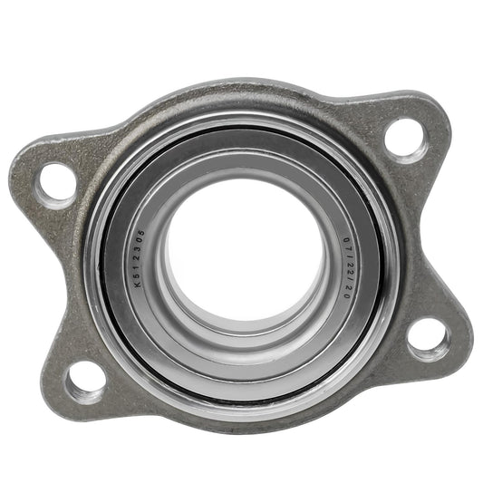 Detroit Axle - Front or Rear Wheel Bearing and Hub Assembly for Audi A4 2002-2009, A6 2000-2004, A6 Quattro 2000-2004, A8 Quattr