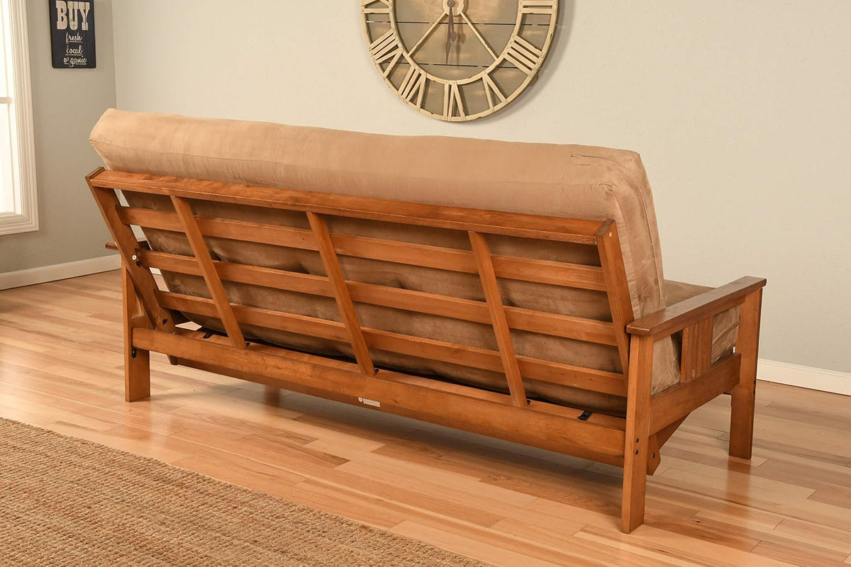 Kodiak Furniture Monterey Futon Set with Barbados Finish, Full, Canadian