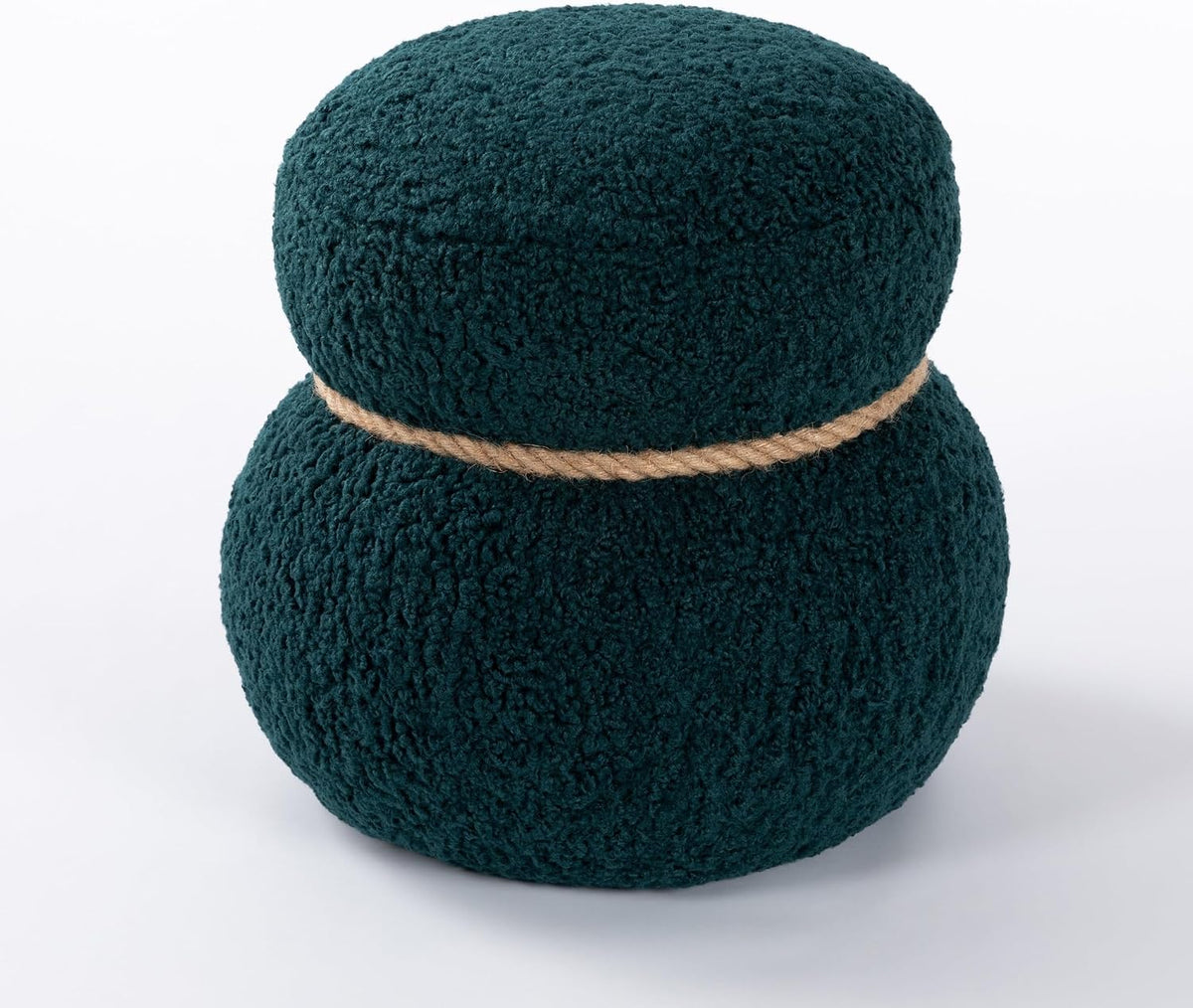 Snowman Stool, Seat Body Width 14.56 Inches, Round Belly, Playful Cute, Suitable for Any Space,for the Bedroom