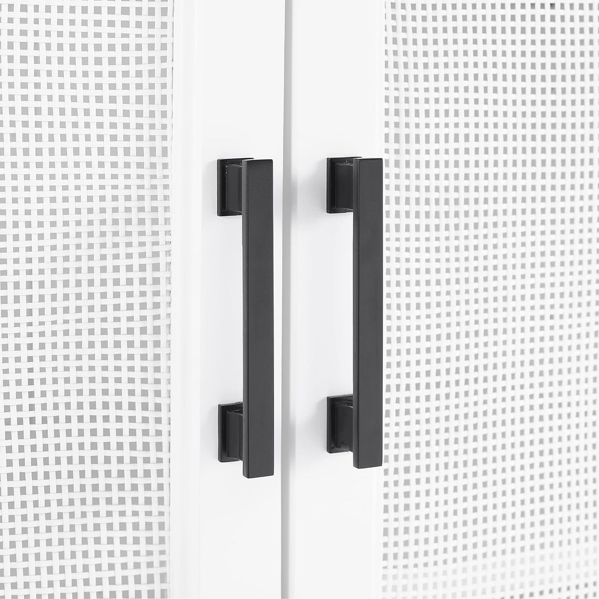 Crosley Furniture Milo Stackable Pantry Storage Cabinet with Shelves, Kitchen, Dining, or Laundry Room, White