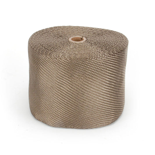Design Engineering Titanium 6 x 100 Exhaust Heat Wrap with Lava Rock Technology - Heat Wrap for Exhaust Pipes, Pliable Exhaust