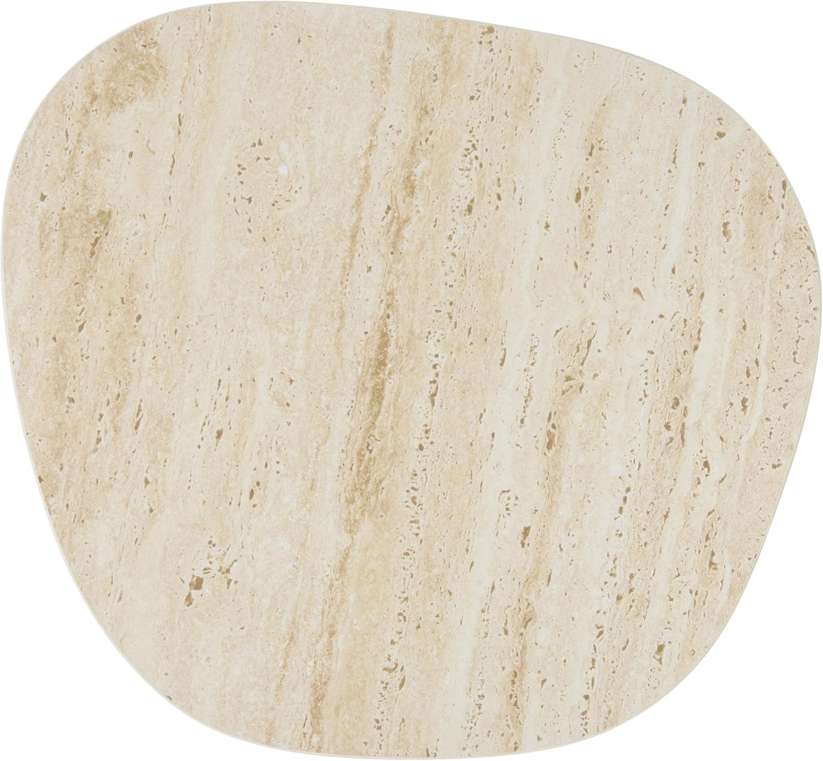 SAFAVIEH Home Collection - Mint Small Side Table, Beige Ceramic Accent Table with Slim Legs, Fully Assembled (ACC2914A)