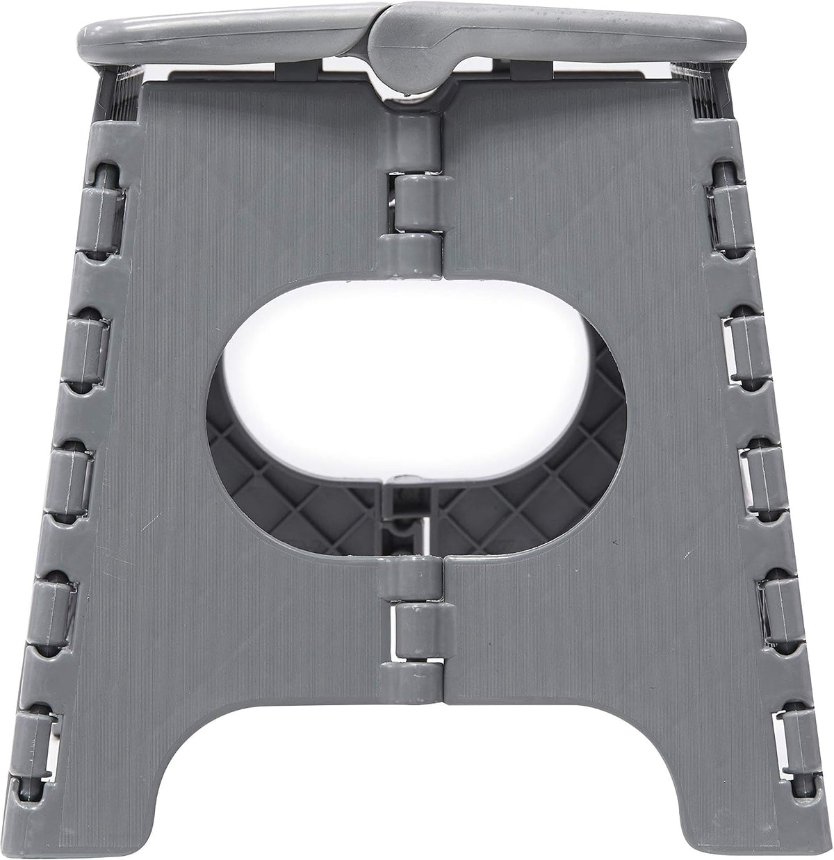 Arregui TB-027-G - Multi-purpose folding stool, 290 x 220 x 270mm, Grey.