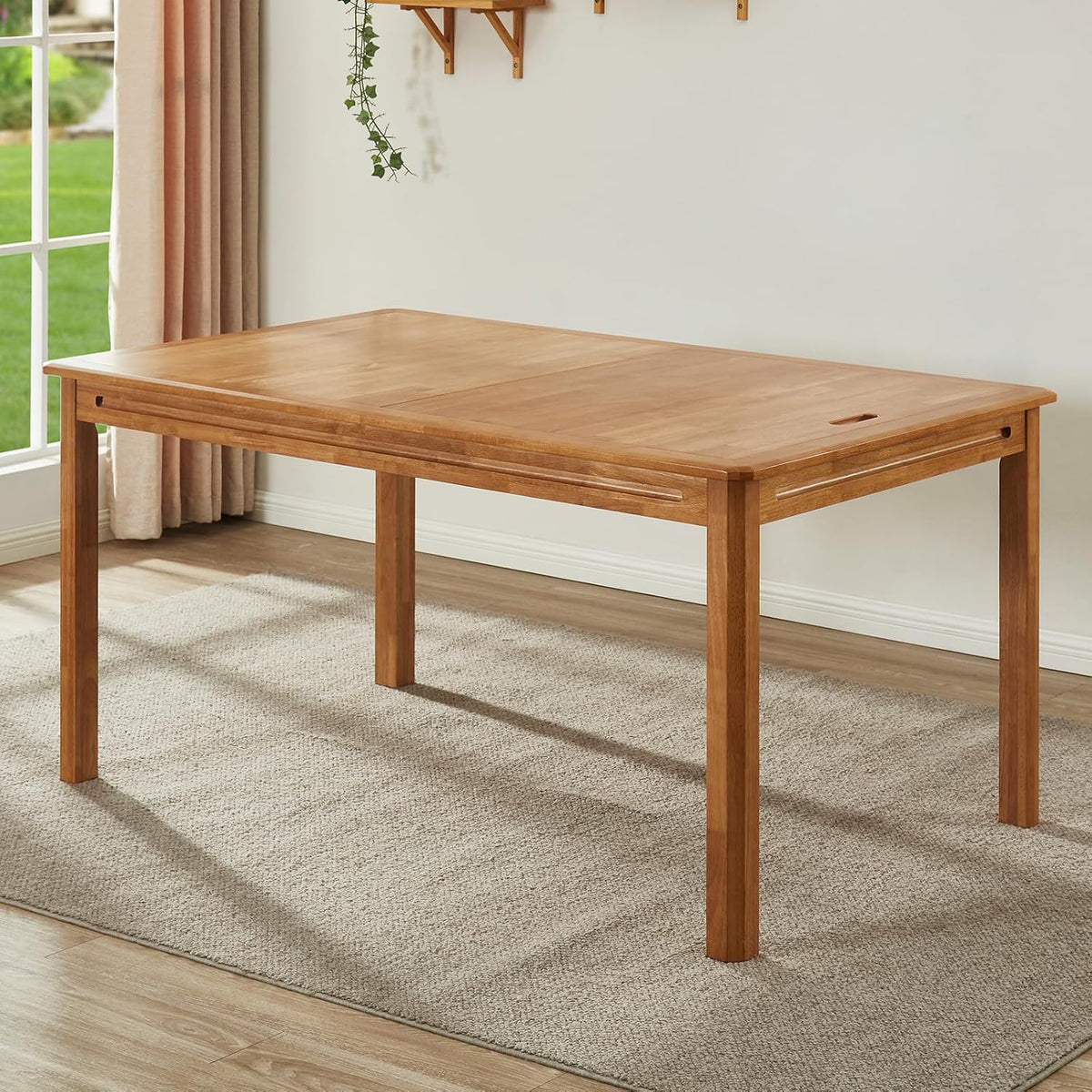 Board Game Table with Removable Table Top, Seats 4 to 6 Players with 57in x 33in Play Area, Includes Play Mat, Detachable Cup Holders and Dice Trays, Minimal Assembly Required