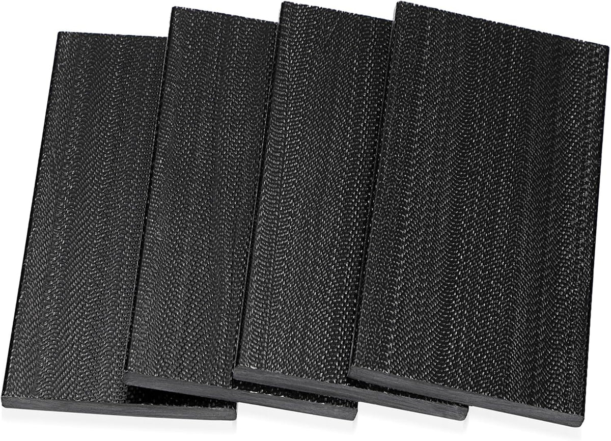 OwnMy 4 Pack Patio Rocking Chair Fiberglass Spring Plates Replacement Parts, Universal Patio Chair Repair Kit for Outdoor Swivel Rocker Chairs Garden Lawn Furniture, 5" L x 2.5" W