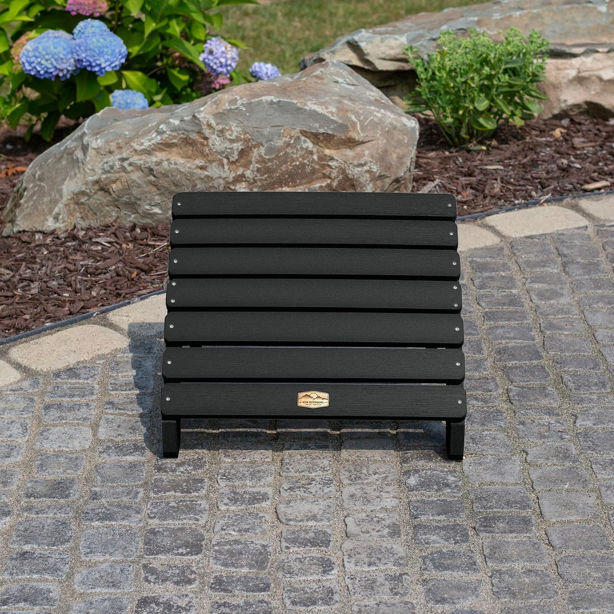 Elk Outdoors EO-OTL1-ABY The Essential Folding Ottoman, Abyss