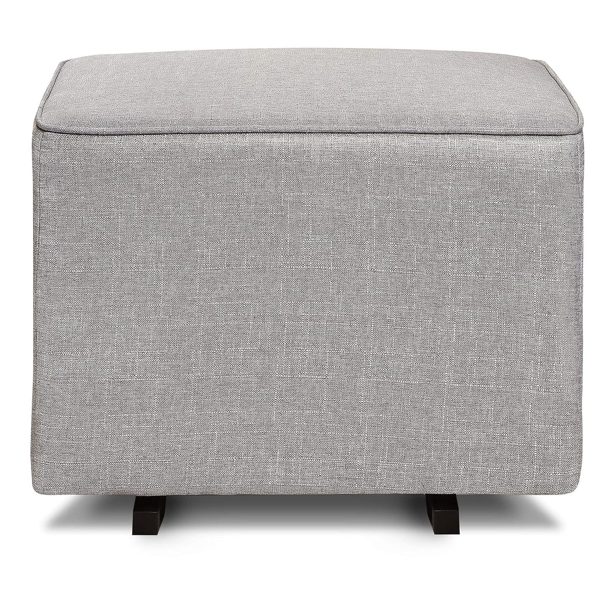 DaVinci Universal Gliding Ottoman in Misty Grey, Greenguard Gold & CertiPUR-US Certified